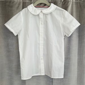 White Cotton Shirt, perfect for uniforms or layering